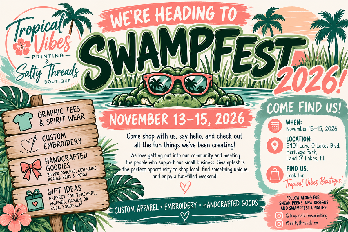 We're Popping Up at Swampfest 2026! 🐊