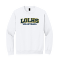 White Crewneck - LOLHS VOLLEYBALL