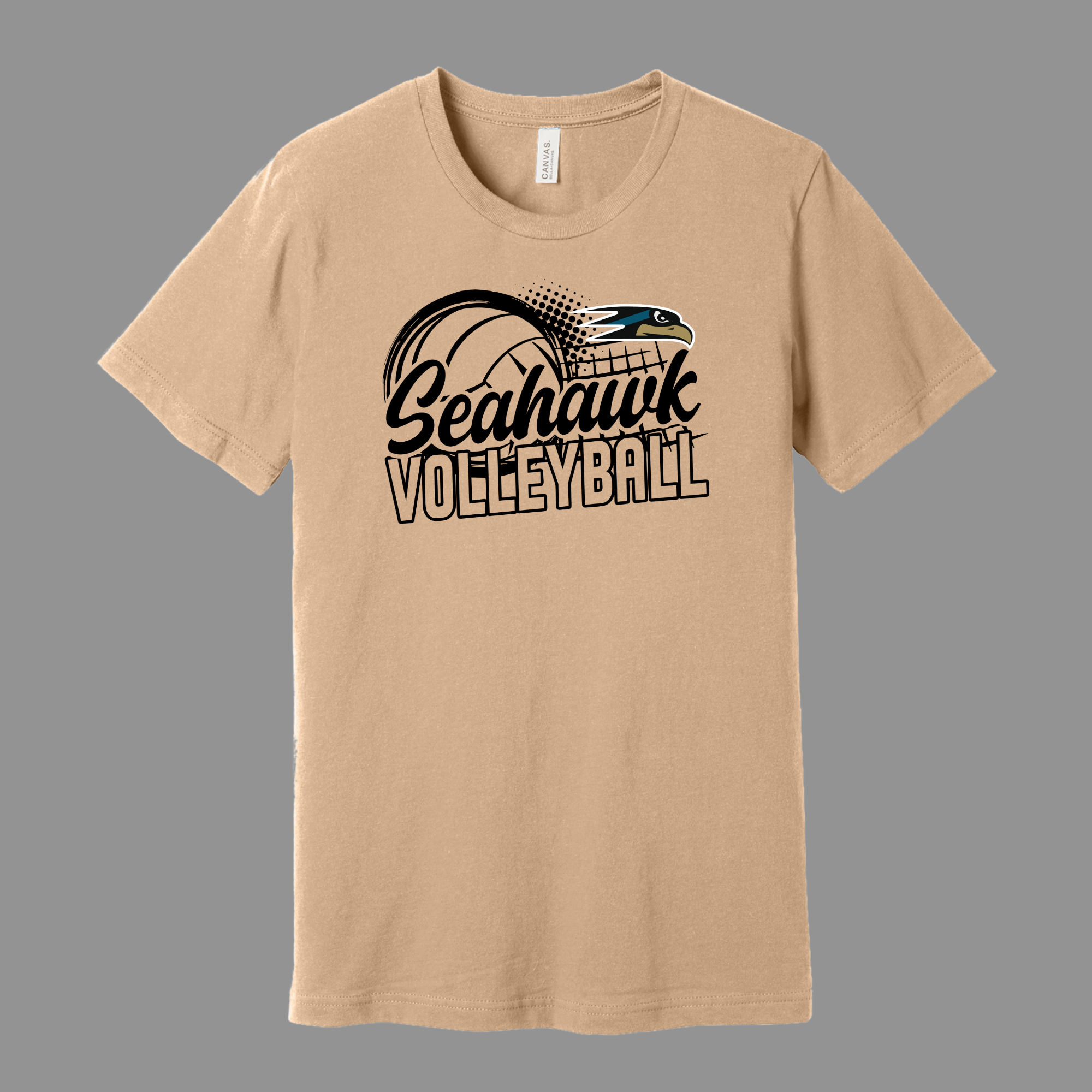 SEAHAWK Volleyball - Cotton T-Shirt -