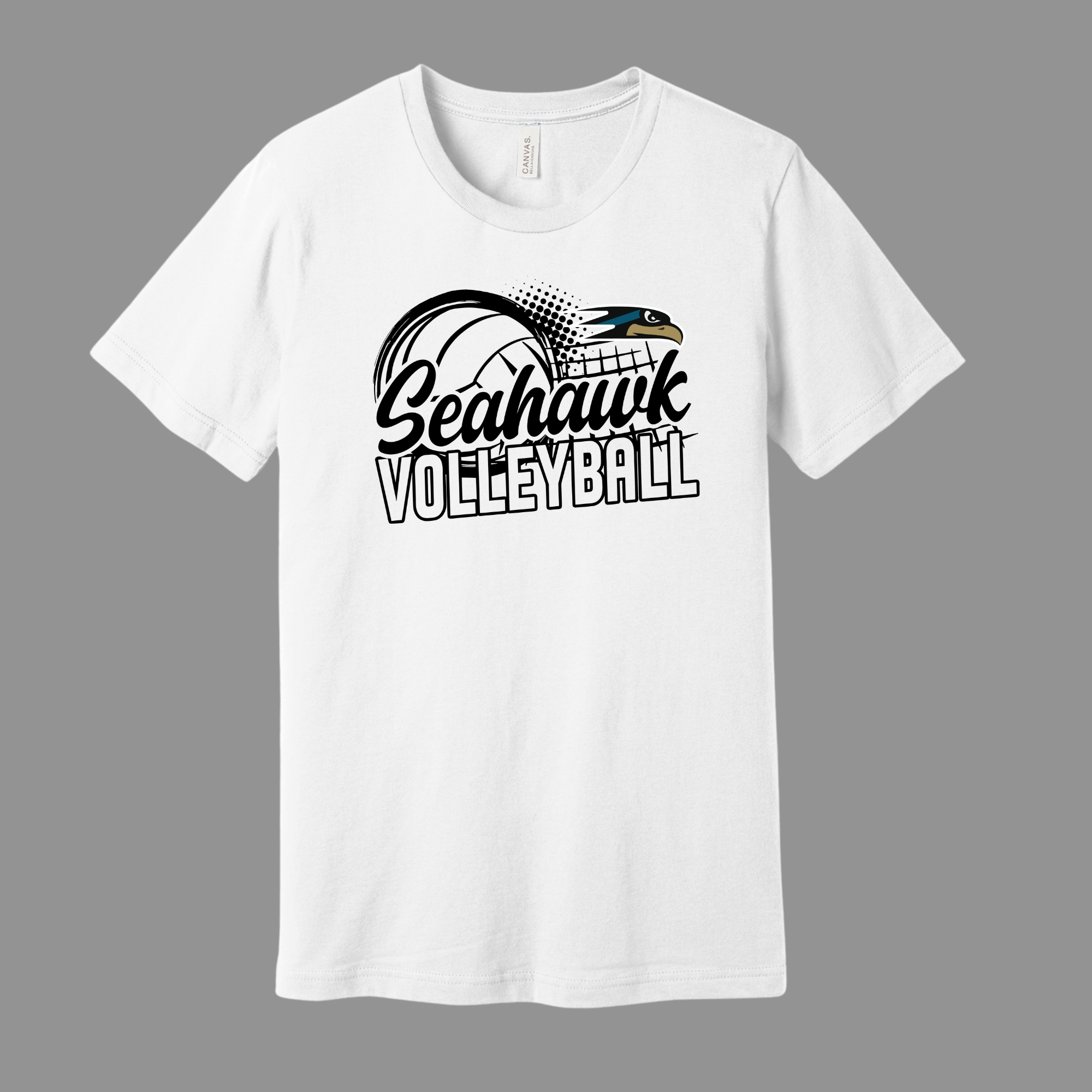 SEAHAWK Volleyball - Cotton T-Shirt -