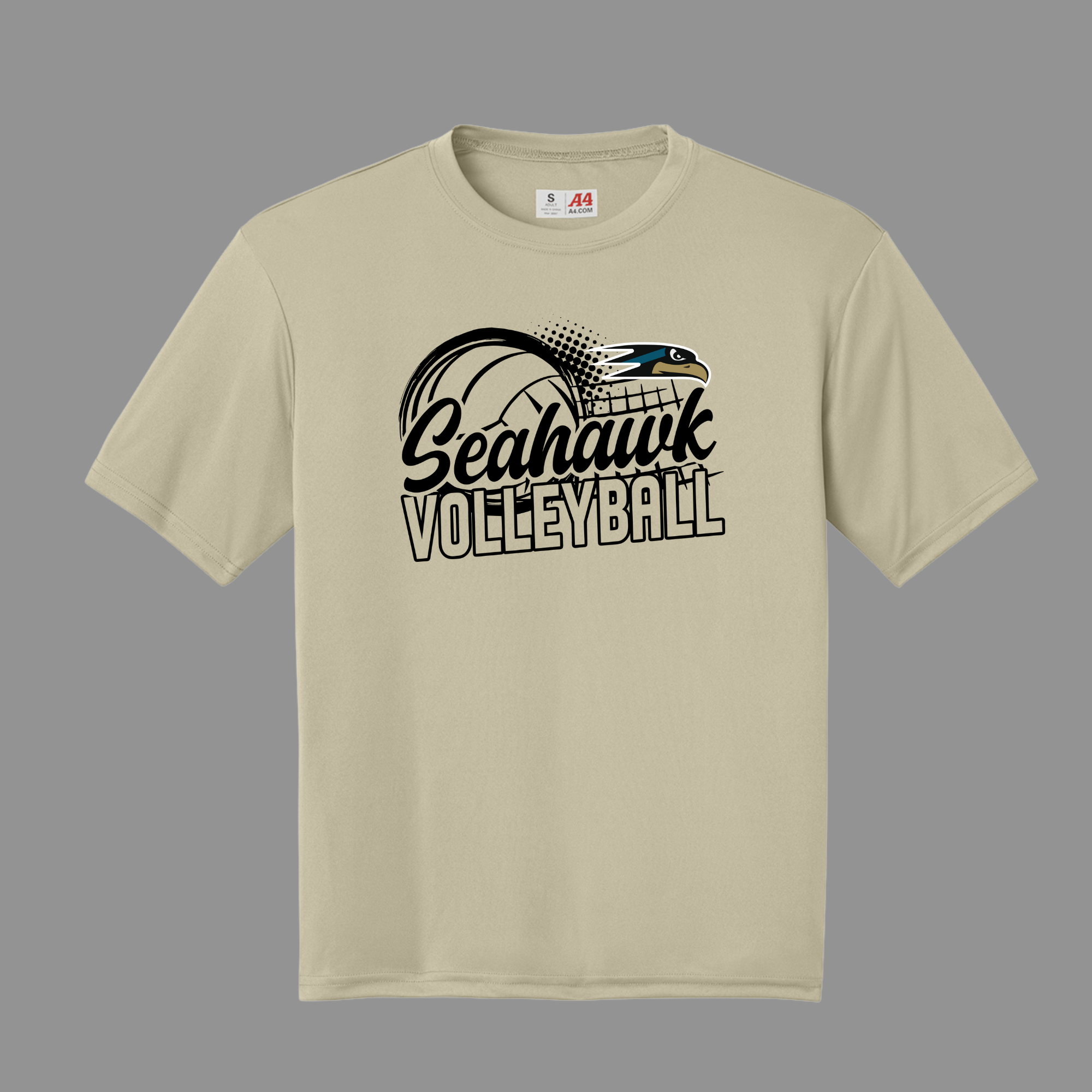 Seahawk Volleyball - DriFit Short Sleeve