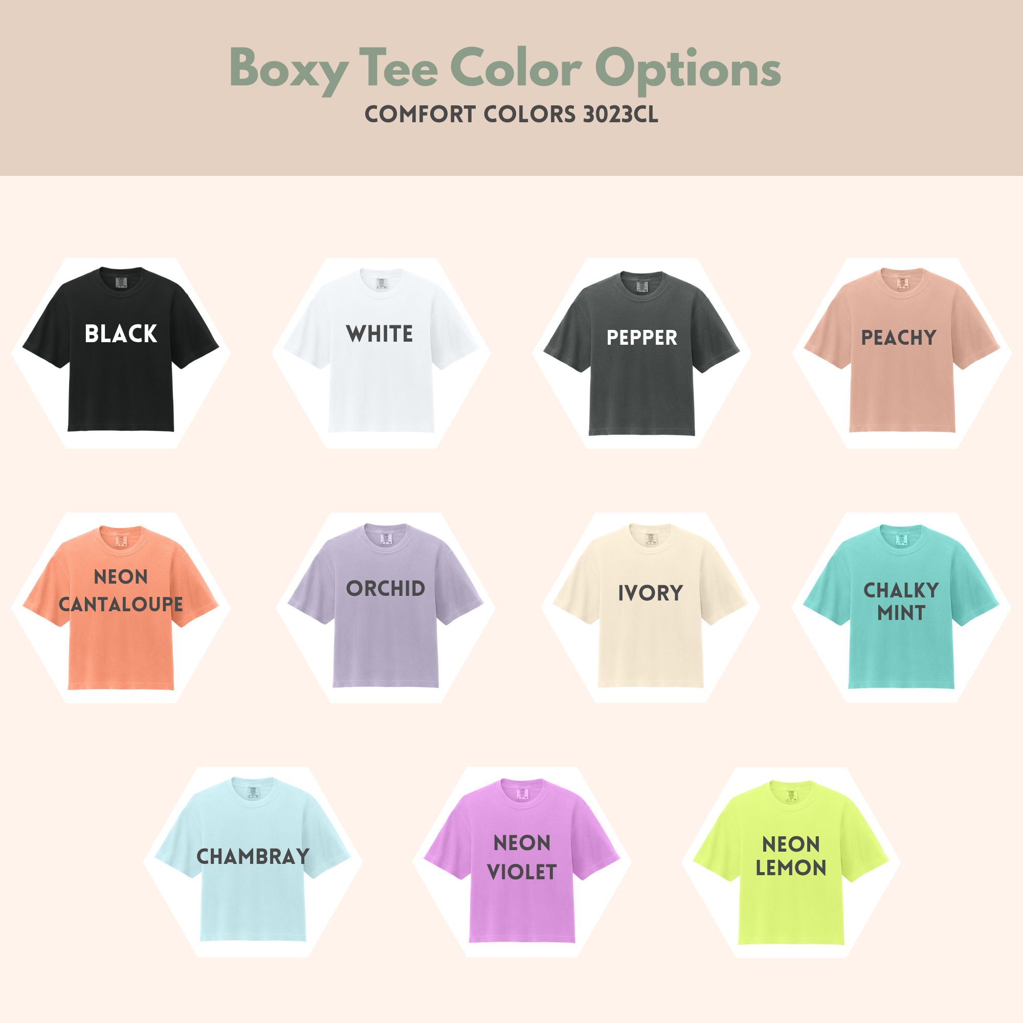 Sensitive Gangsta Heavyweight Boxy Tee