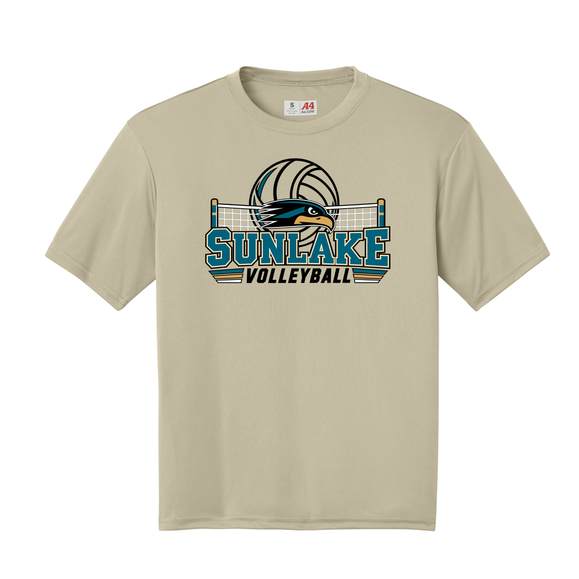 SUNLAKE Volleyball  - DriFit Short Sleeve