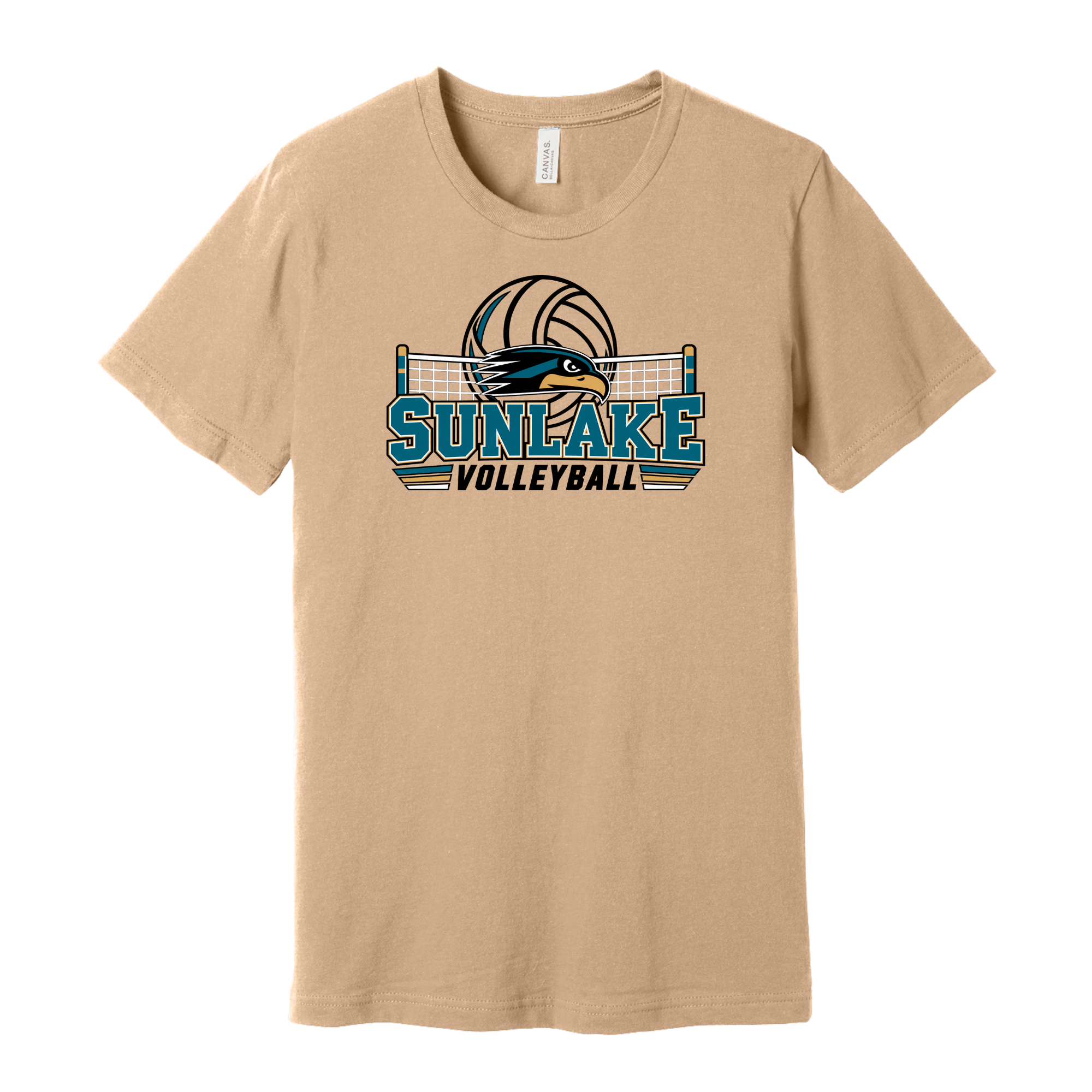 SUNLAKE Volleyball - Cotton T-Shirt