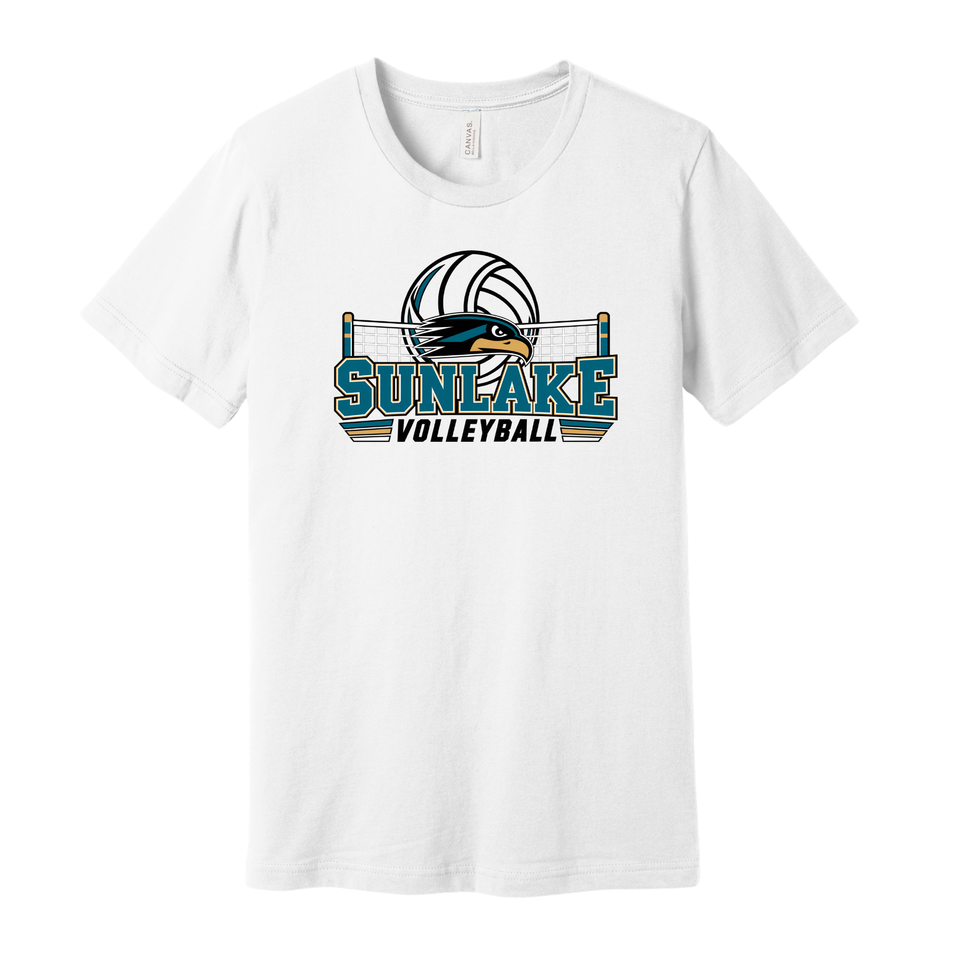 SUNLAKE Volleyball - Cotton T-Shirt