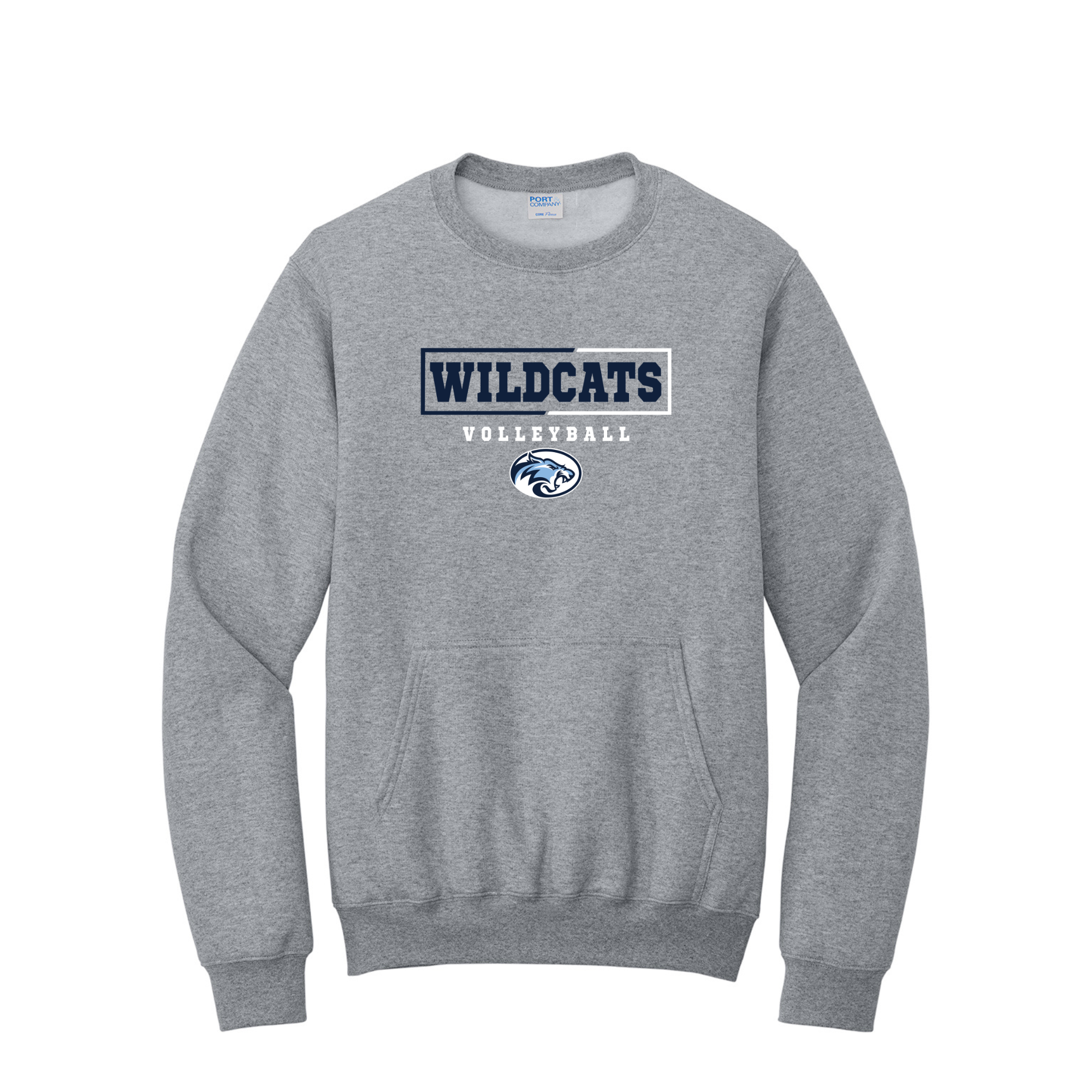 Crewneck with pockets- WESLEY CHAPEL CREWNECK