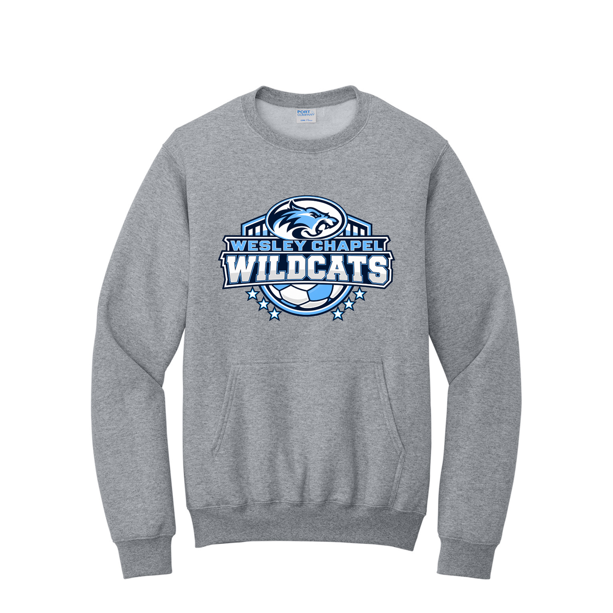 Crewneck with pockets- Wesley Chapel Soccer