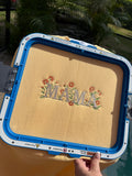 MAMA Daisy Embroidered Crewneck Sweatshirt
