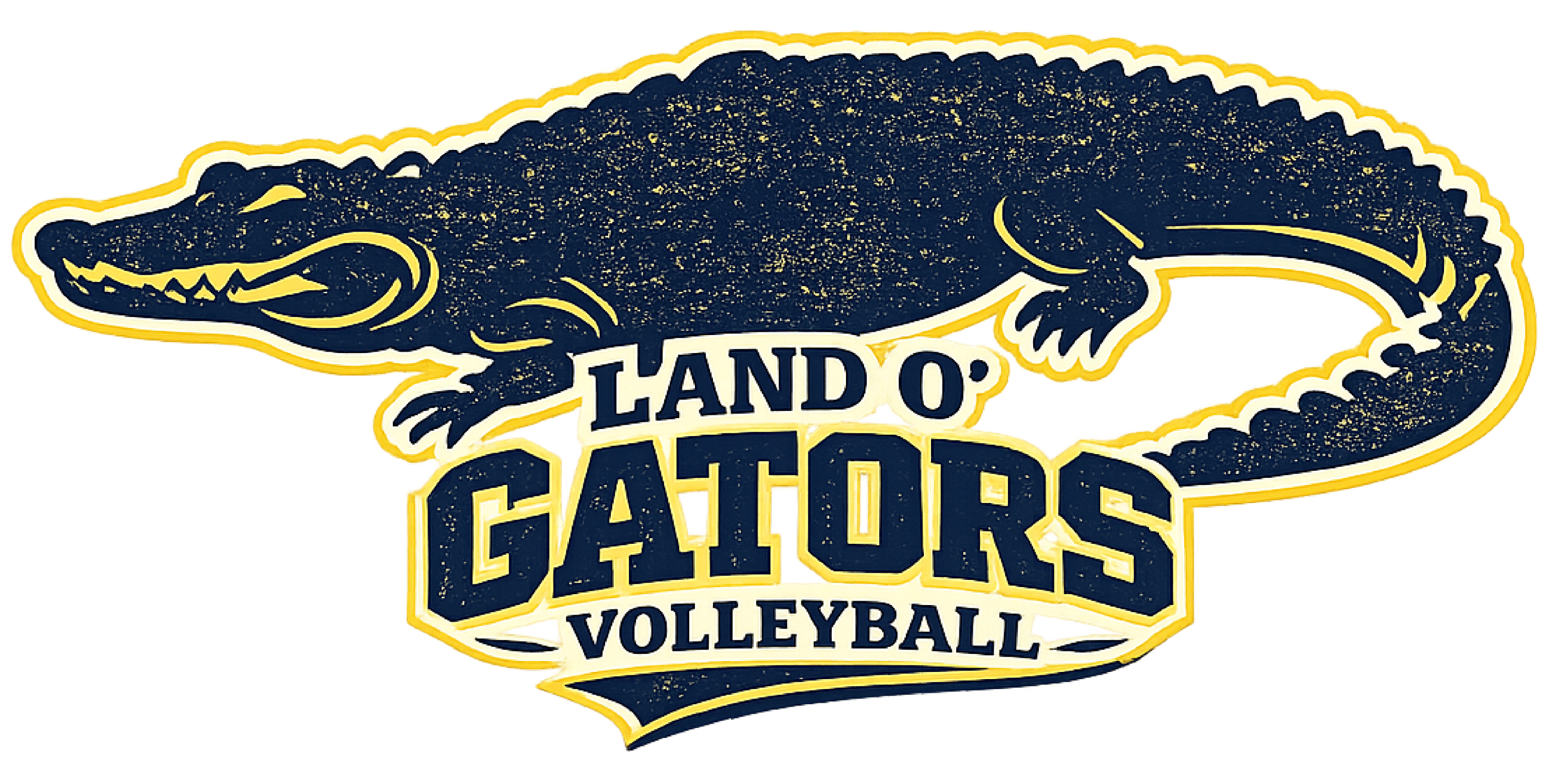 White Crewneck - LOLHS VOLLEYBALL