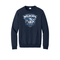 Crewneck with pockets- WESLEY CHAPEL CREWNECK SHIELD LOGO
