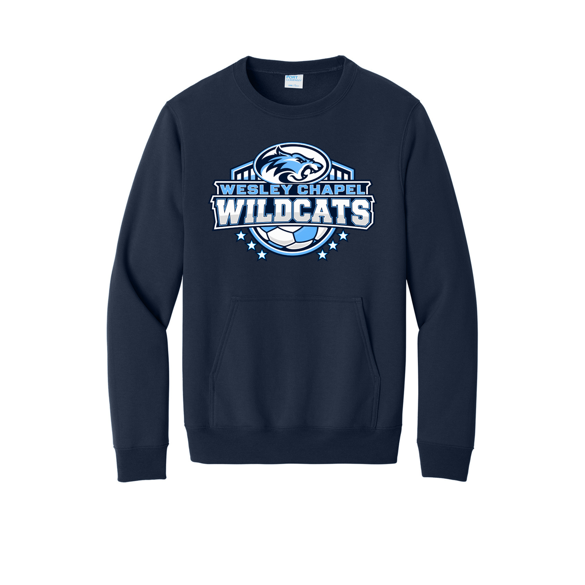 Crewneck with pockets- Wesley Chapel Soccer