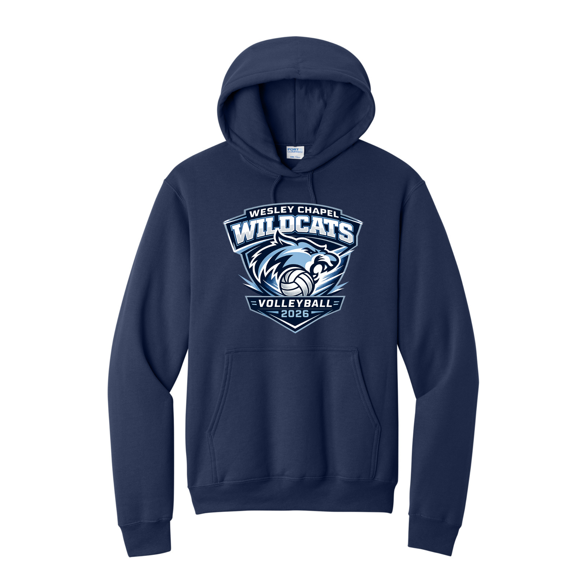 Hoodie - WESLEY CHAPEL HOODIE SHIELD LOGO