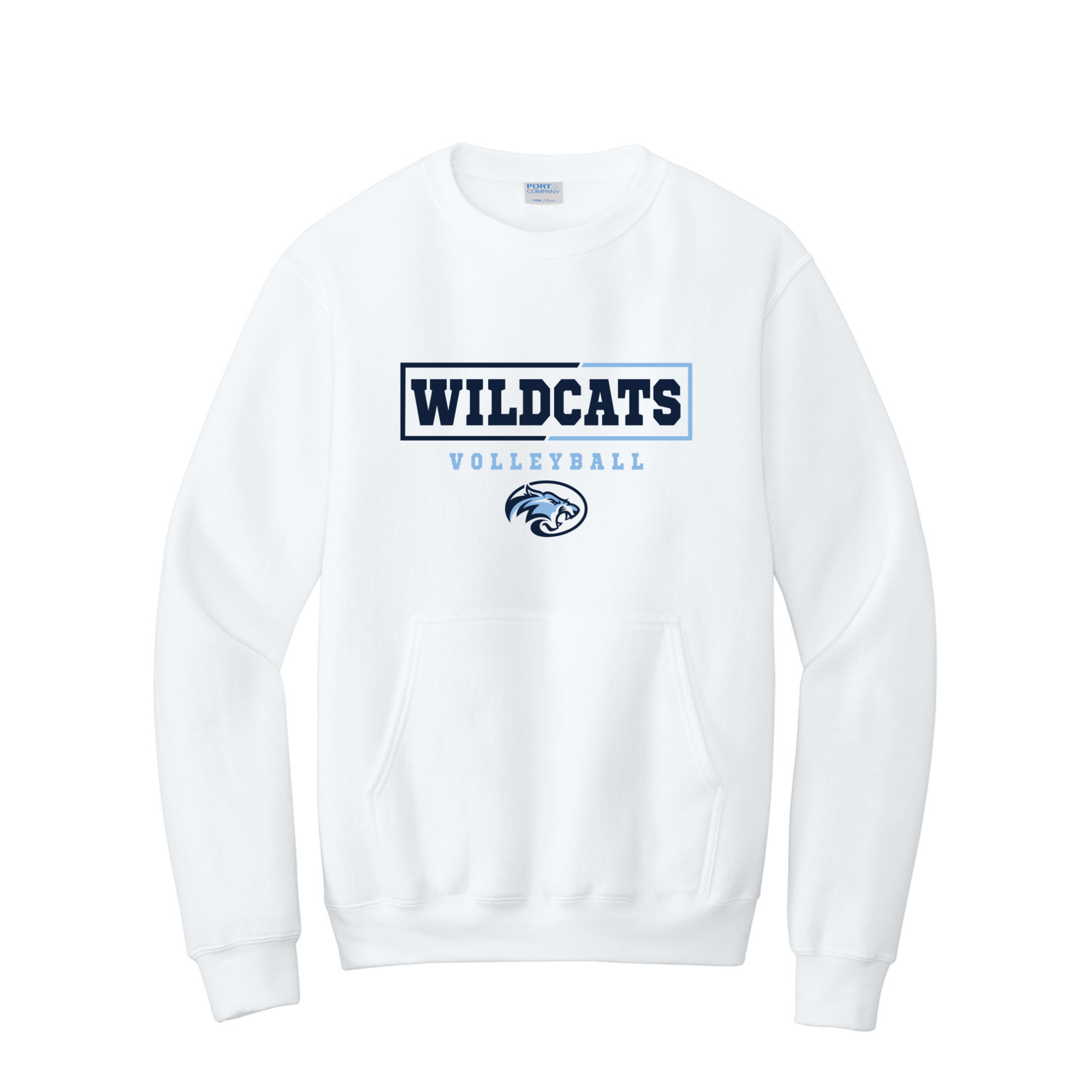 Crewneck with pockets- WESLEY CHAPEL CREWNECK
