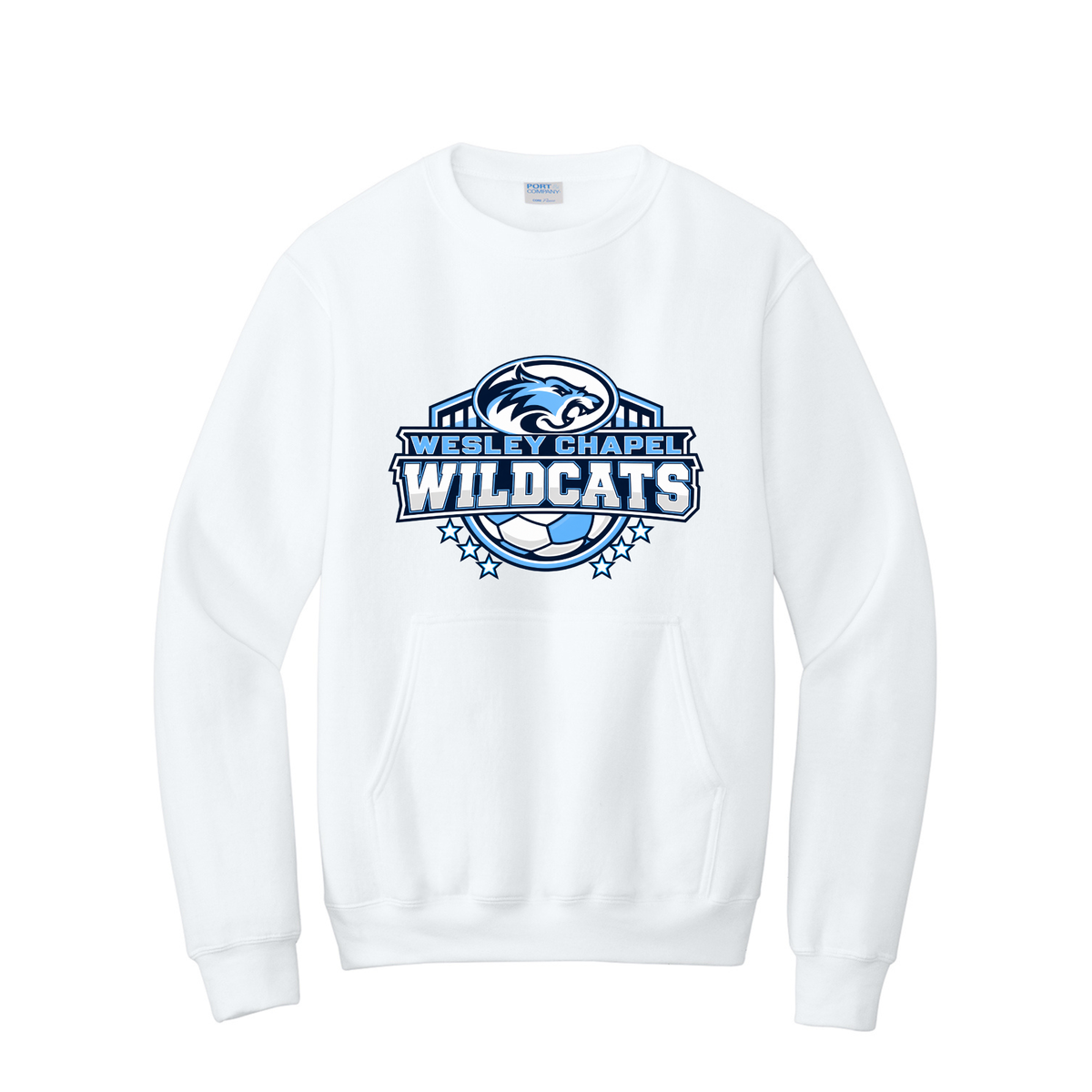 Crewneck with pockets- Wesley Chapel Soccer