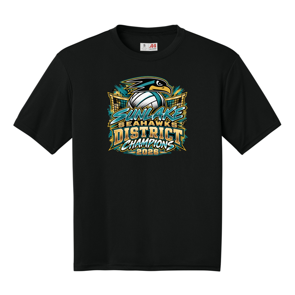 Sunlake Volleyball District  - DriFit Short Sleeve