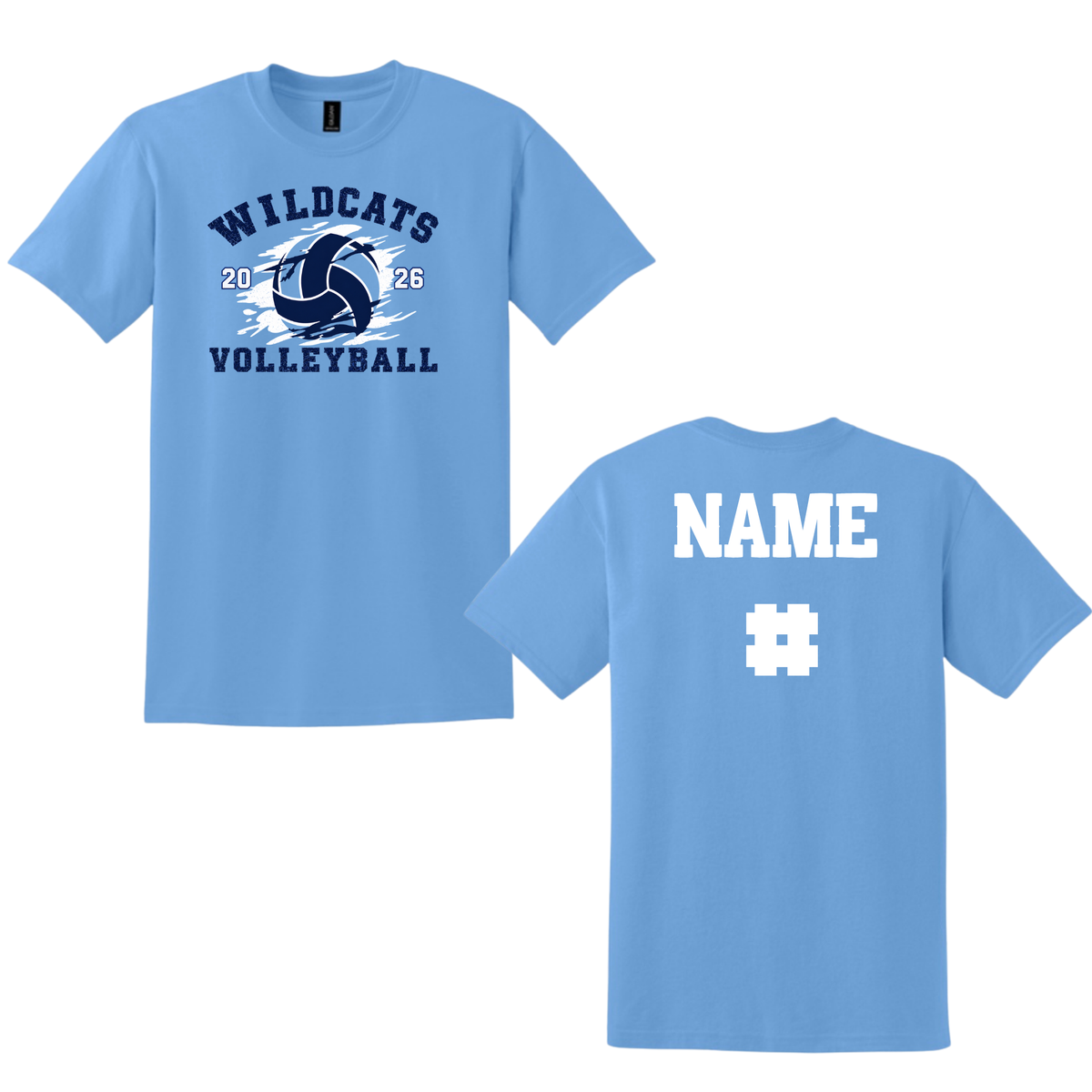Cotton T-Shirt - Weightman Volleyball