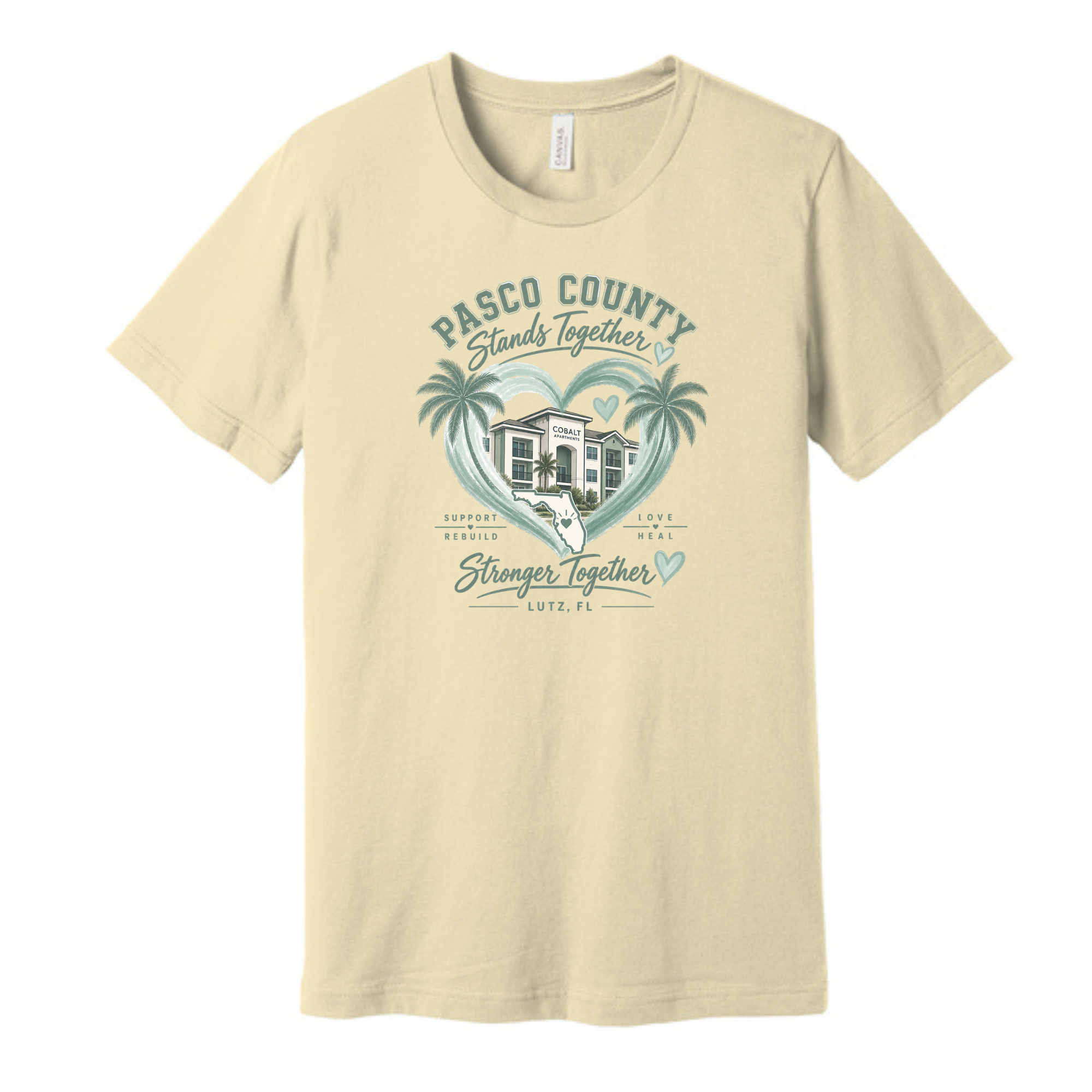 Cobalt Relief Shirt- Cotton T-shirt
