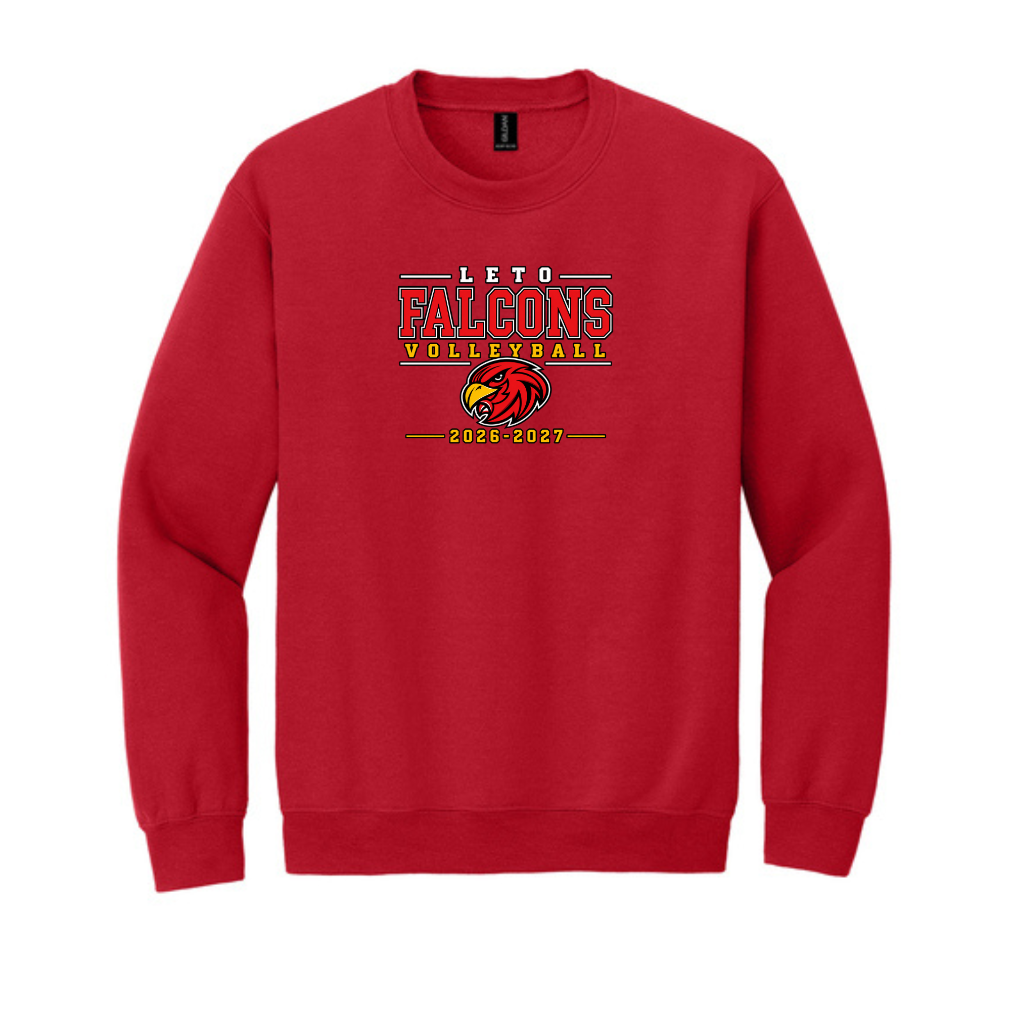Crewneck without pockets- Leto Volleyball
