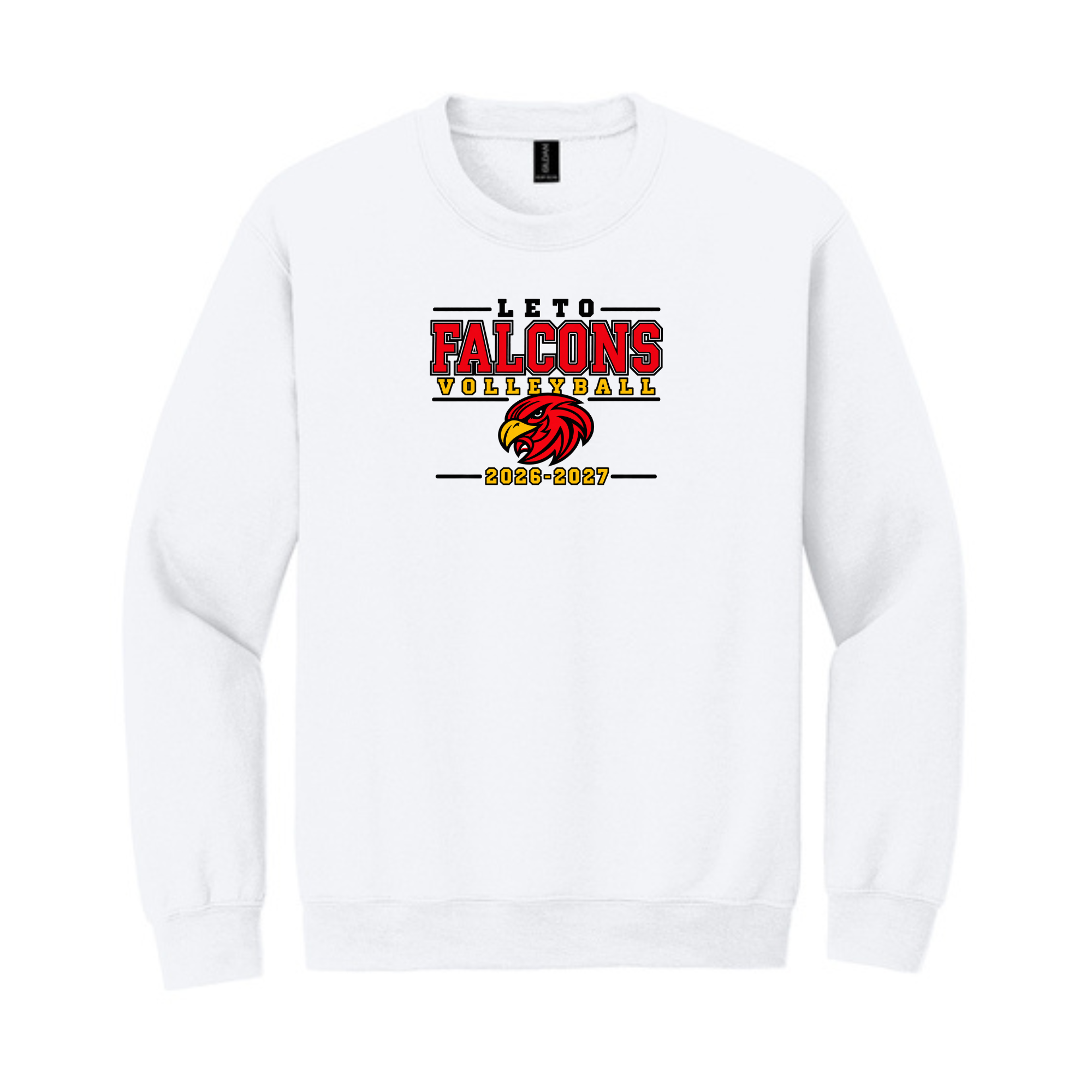 Crewneck without pockets- Leto Volleyball