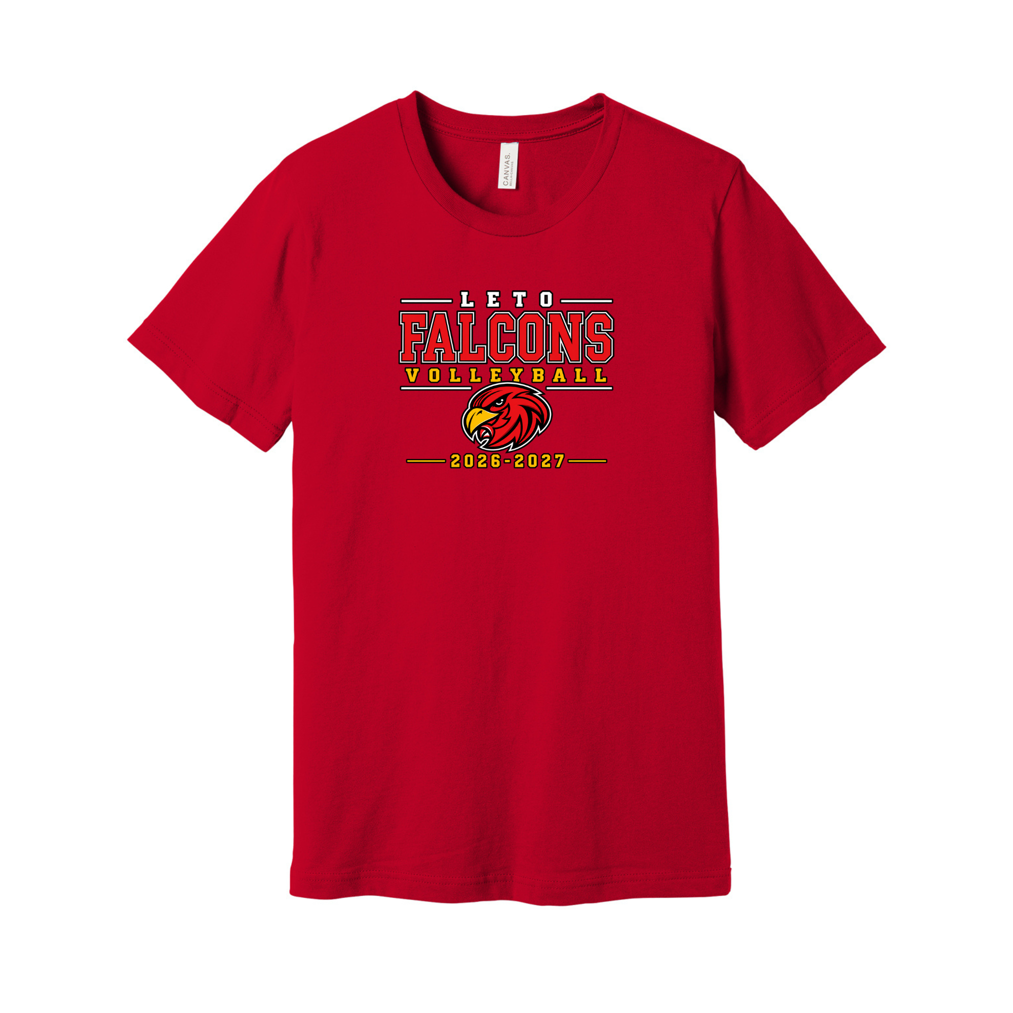Cotton T-Shirt- Leto Volleyball
