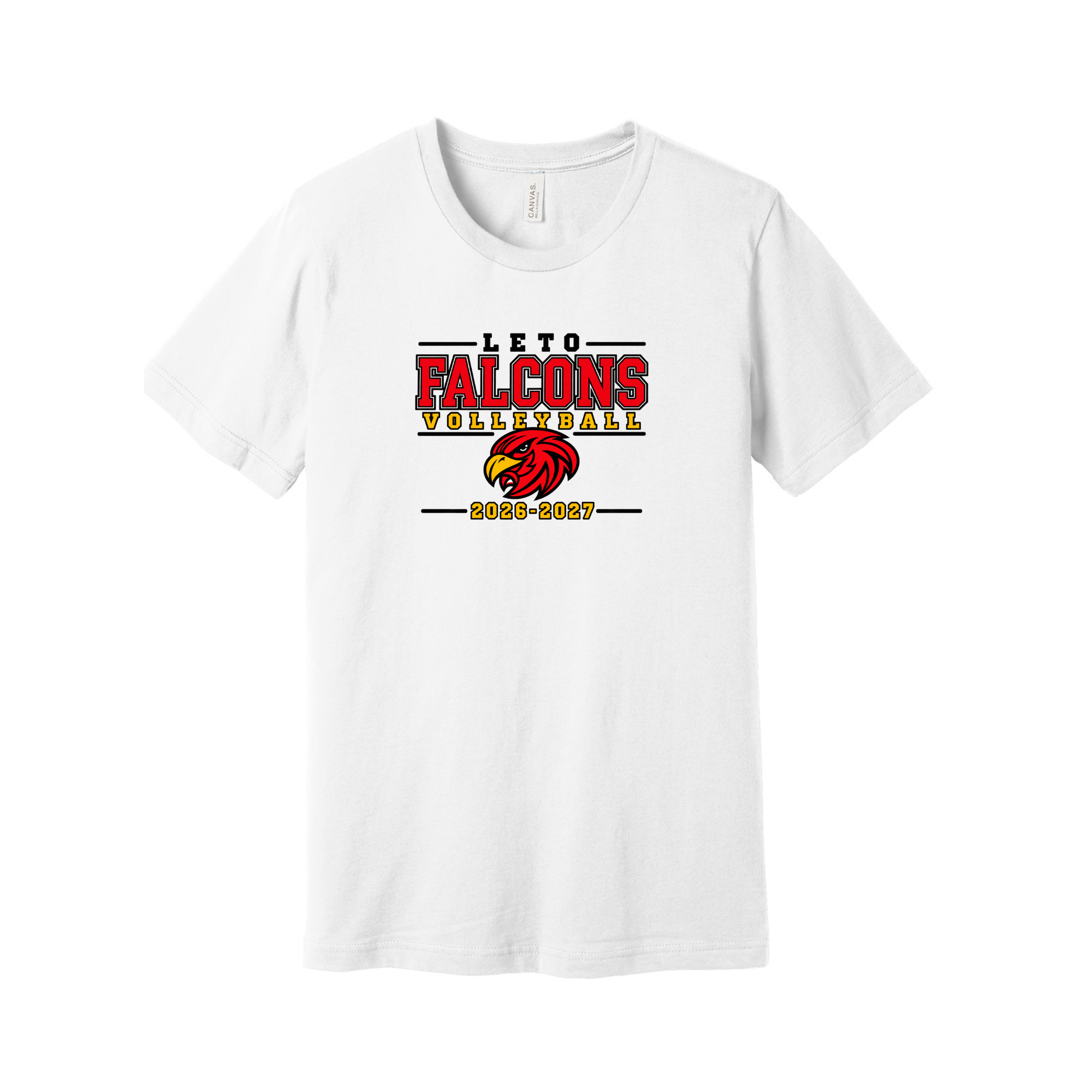 Cotton T-Shirt- Leto Volleyball